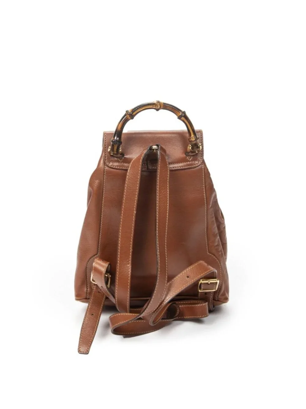 Gucci Minibumbu Backpack Brown Smooth Calfskin